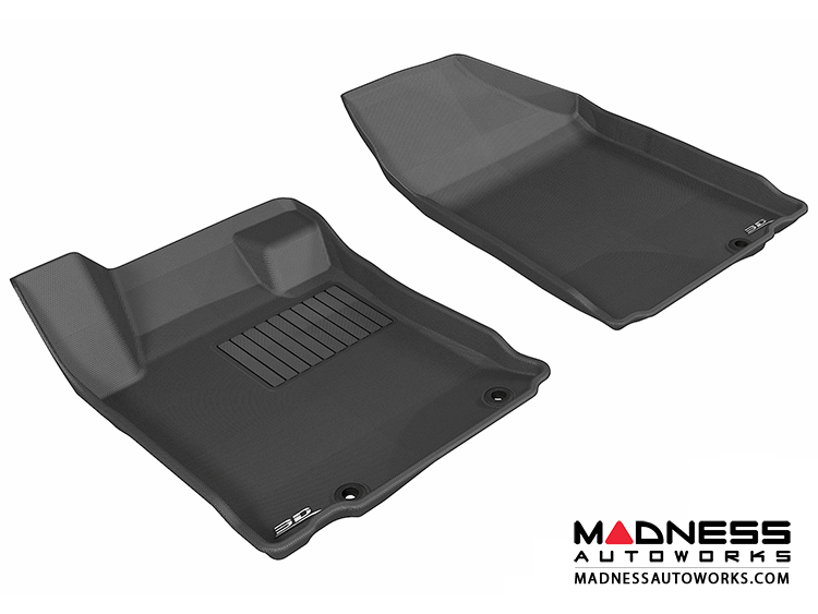 Nissan Altima Sedan Floor Mats (Set of 2) - Front - Black by 3D MAXpider